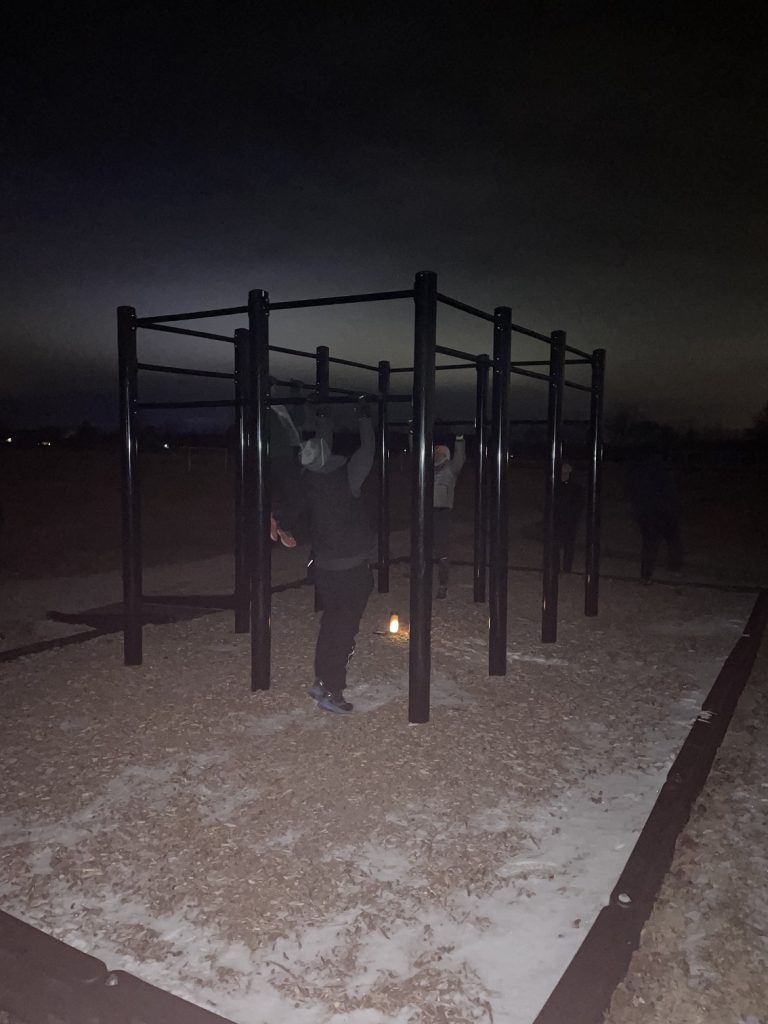 Murph workout pull ups  at Coronado